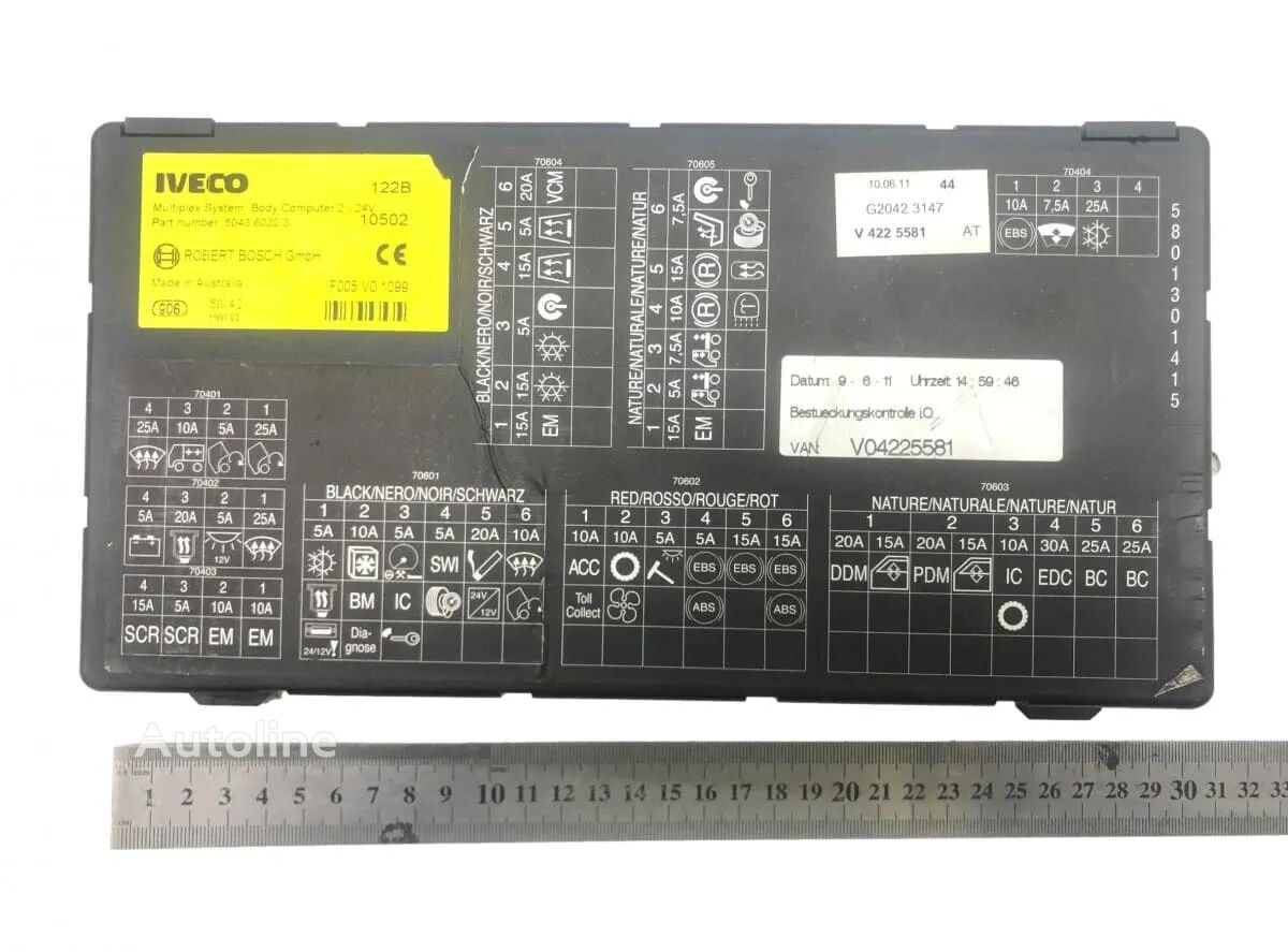 Unitate de Control control unit for IVECO 504360323 / 5801599811 / 5801973867 / 504276228 / 5802002404 truck