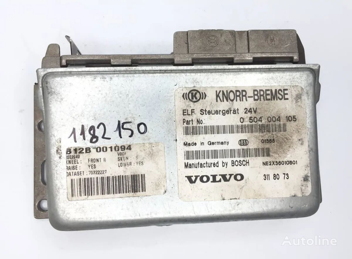 блок управления Unitate de Control 0-504-004-105 Bosch Volvo для грузовика Knorr-Bremse ELF Steuergerät 24V