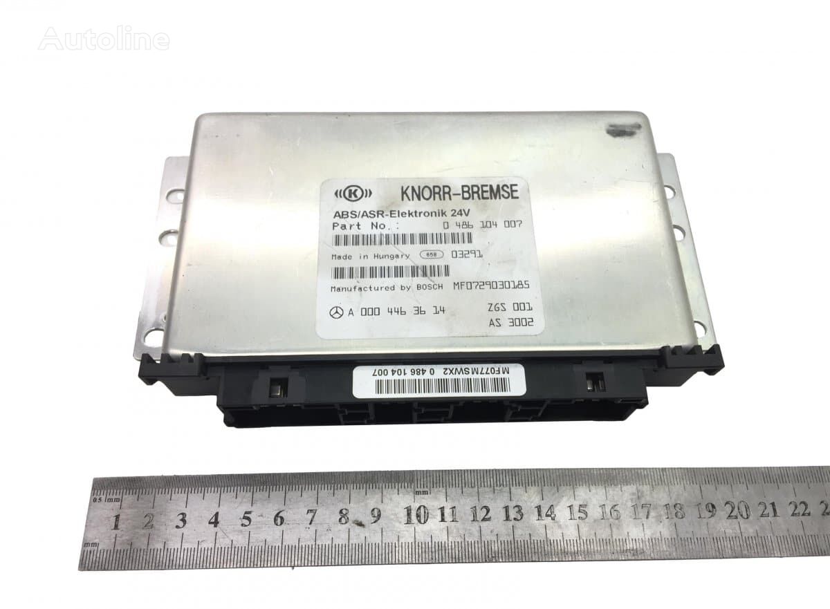 riadiaca jednotka Unitate de Control ABS/ASR-Elektronik 24V MB0004462914 na nákladného auta Knorr-Bremse Mercedes-Benz (part number A 000 446 36 14)