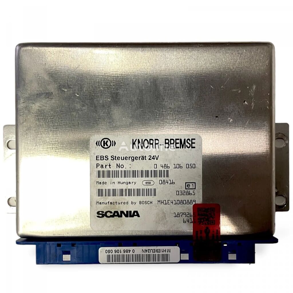 блок управления Unitate de Control EBS для грузовика Knorr-Bremse Scania 24V Part No. 0486106050