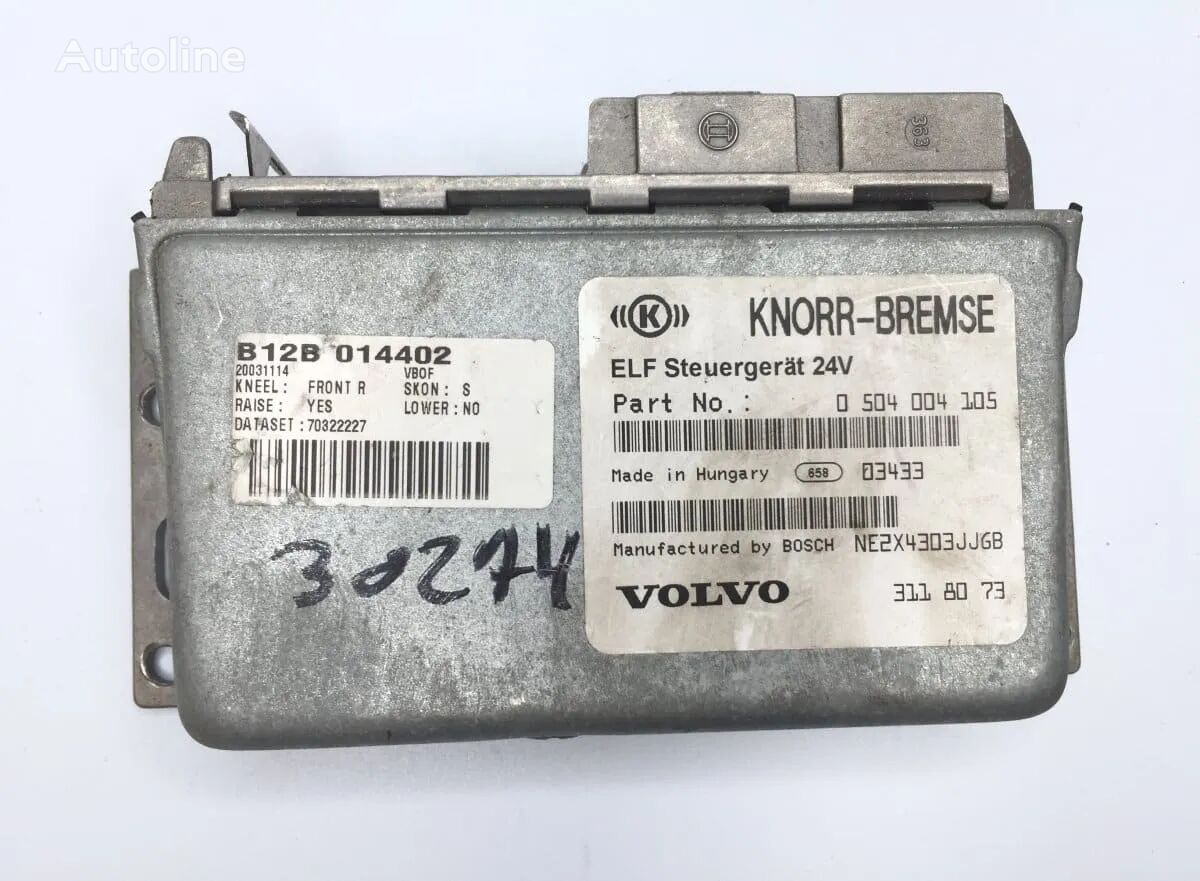 Unitate de Control Knorr-Bremse B12B 014402 pentru Volvo unidad de control para Bosch ELF Steuergerät 24V camión