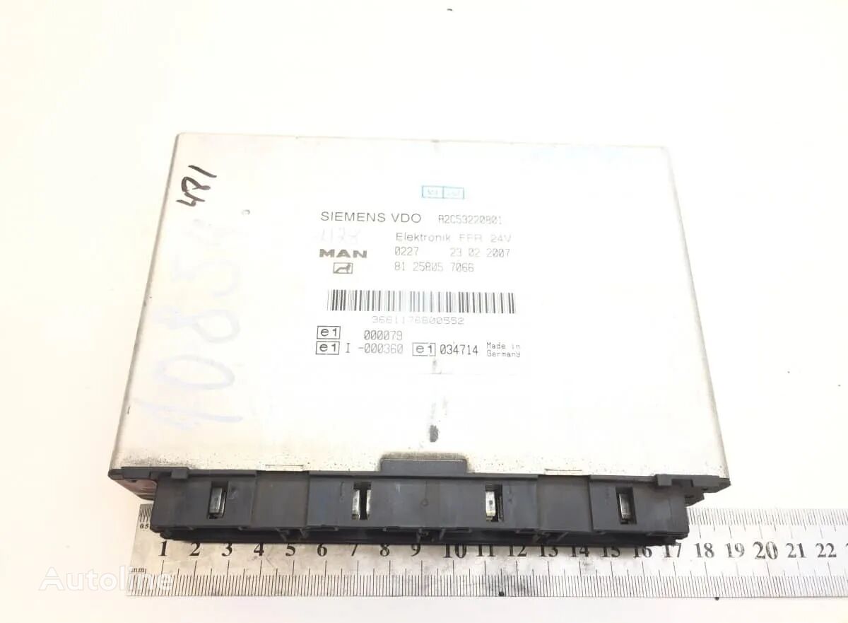 Unitate de Control pentru MAN, Elektronik FFR 24V 81.25805.7066 control unit for Siemens A2C53220801 truck