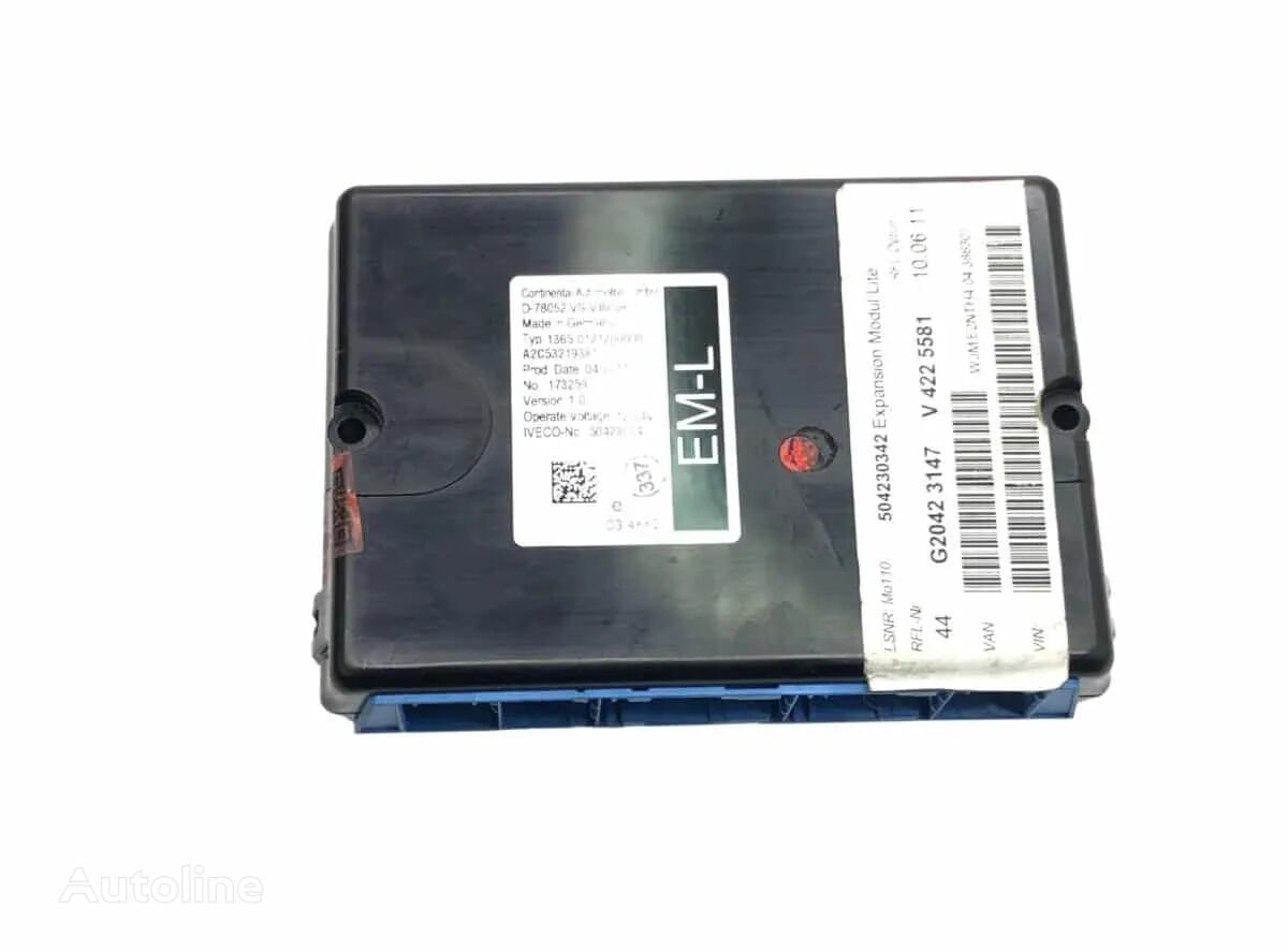 وحدة التحكم Unitate de control لـ الشاحنات IVECO 504230342 EM-L Expansion Modul Lite