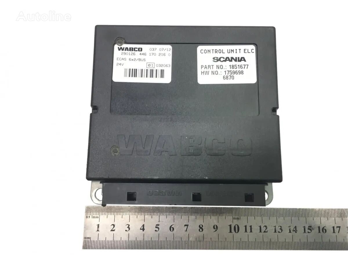 트럭 WABCO SCANIA 1851677 24V용 제어장치 Unitate de control ECAS