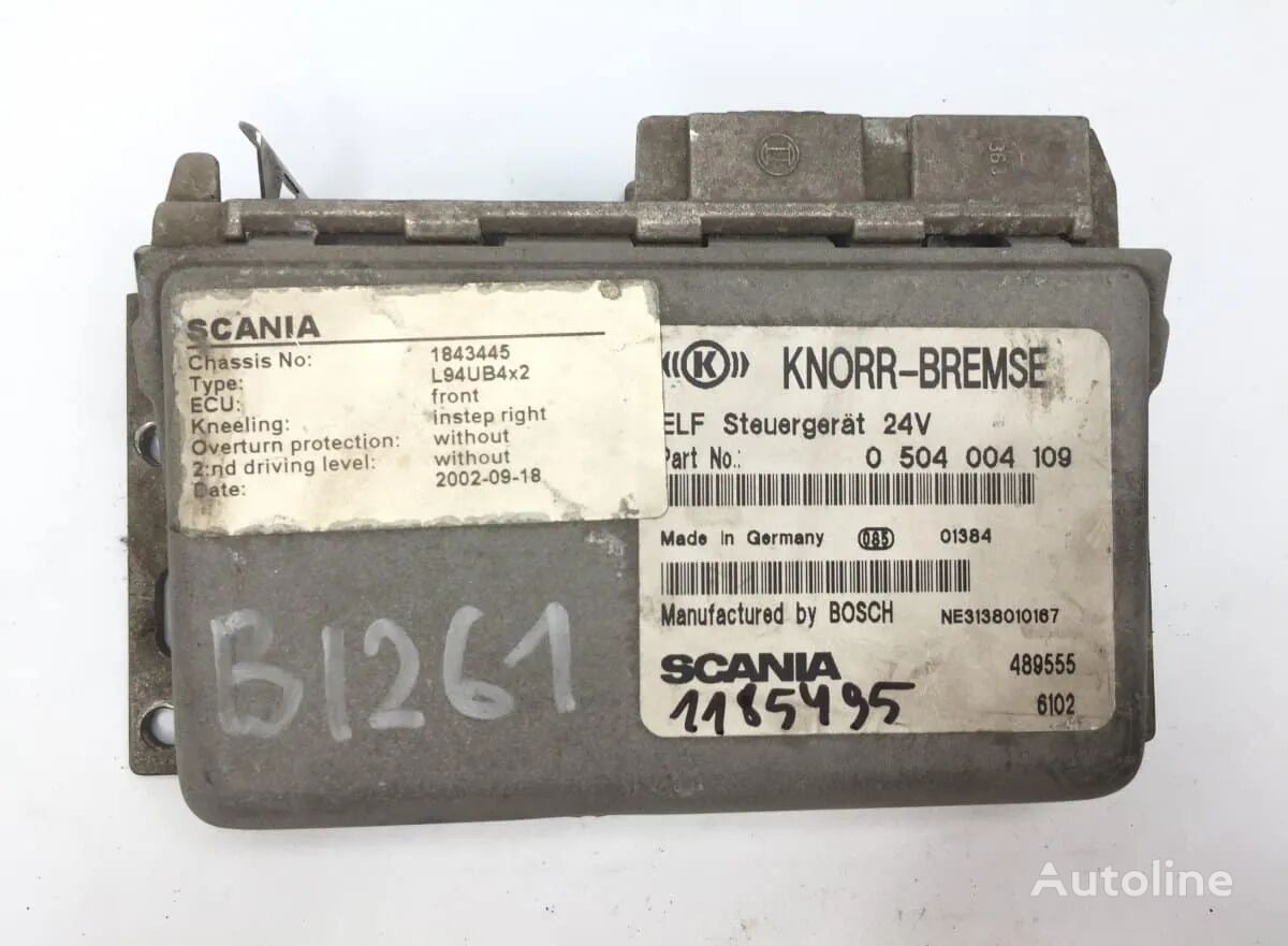 Unitate de control FLS Scania – Knorr-Bremse 504004109 24V 0 unidad de control para Bosch 489555 / 483114 camión