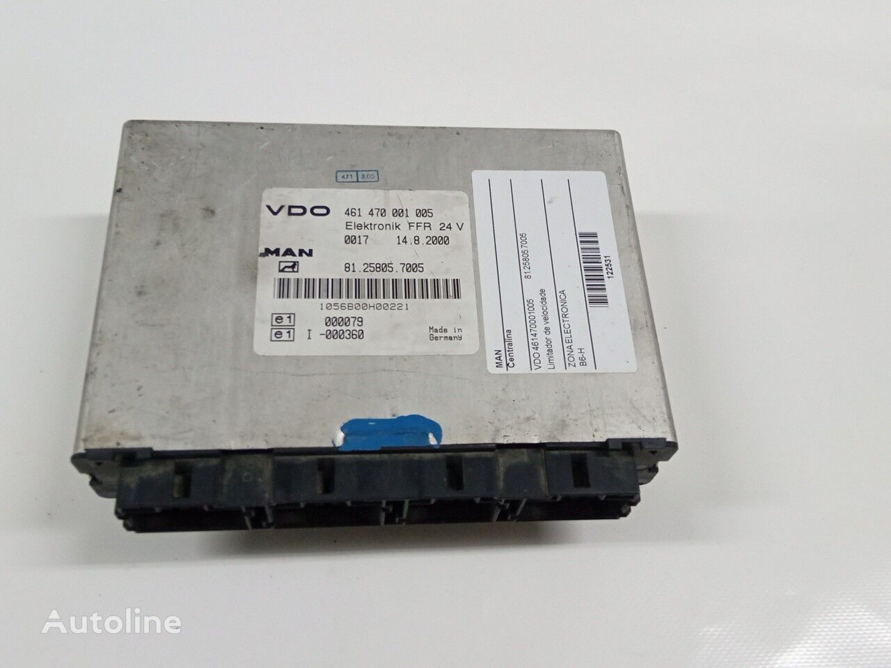 VDO control unit for MAN truck