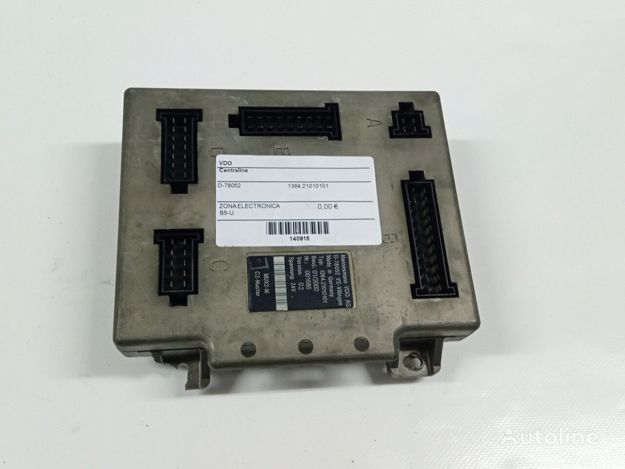 VDO control unit for truck