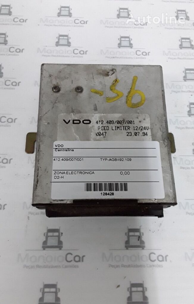 VDO control unit for truck