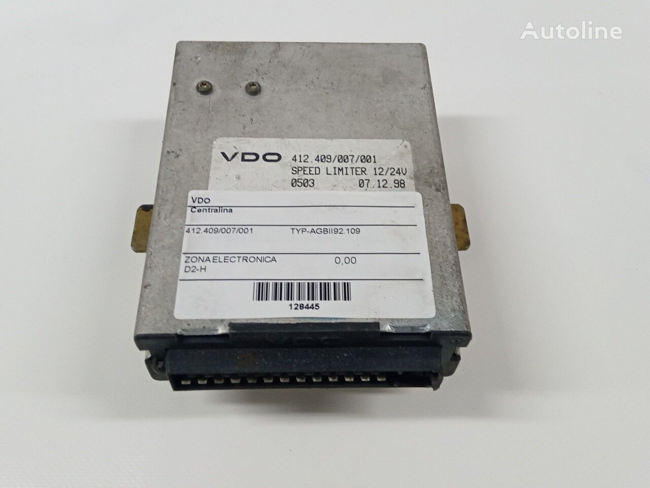 VDO control unit for truck