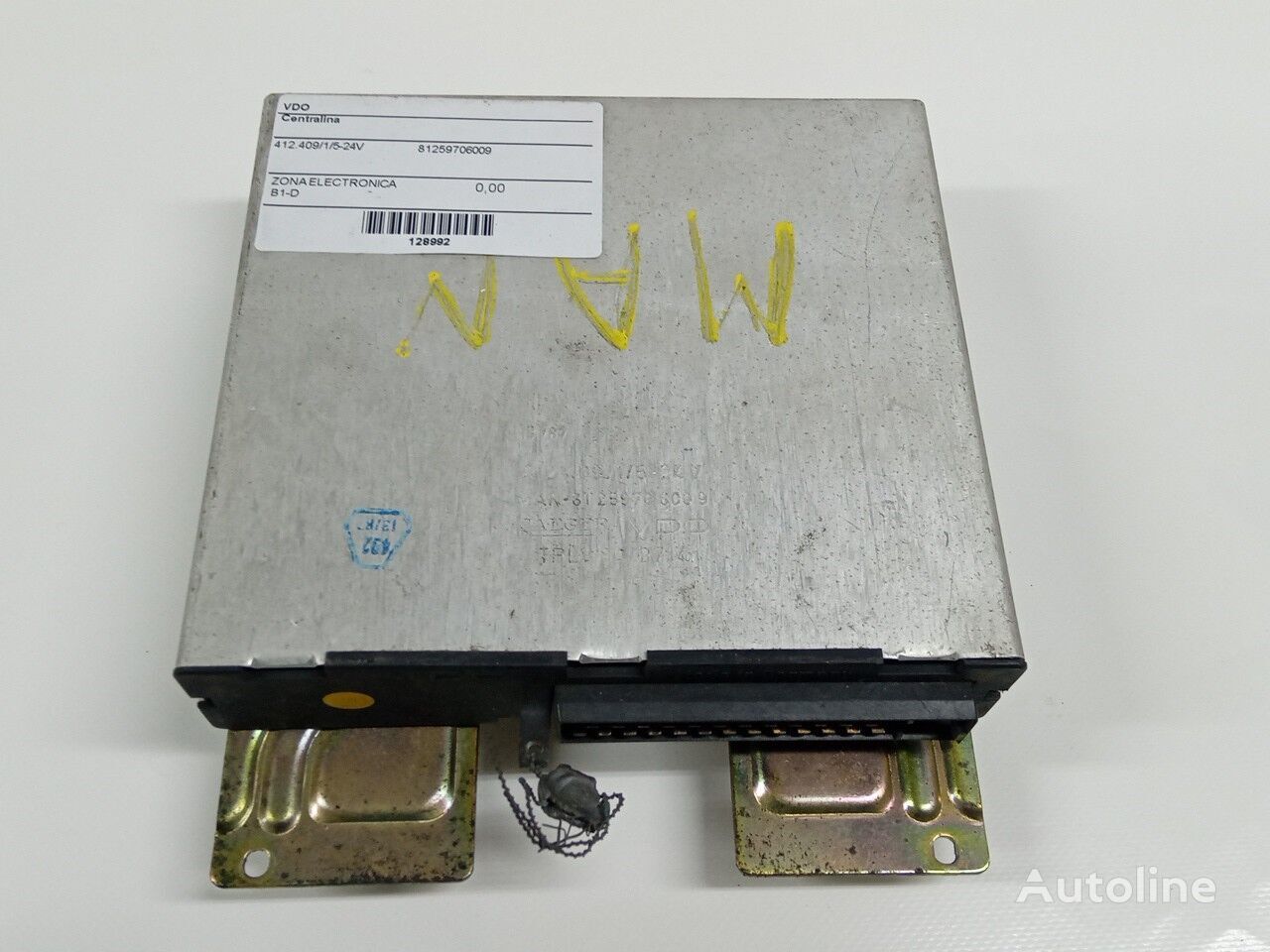 VDO control unit for truck