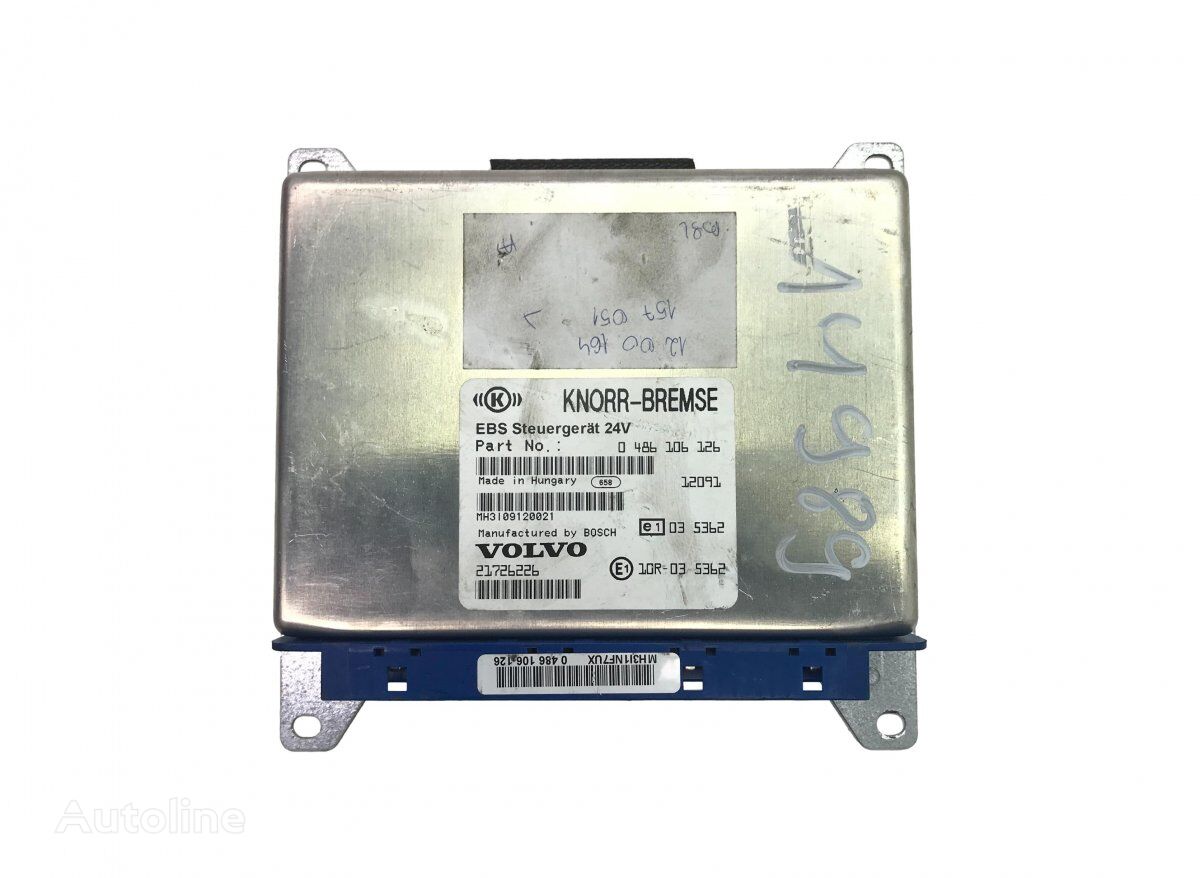 đơn vị điều khiển VOLVO, KNORR-BREMSE B9 (01.10-) 0486106126 dành cho xe buýt Volvo B7, B8, B9, B12 bus (2005-)