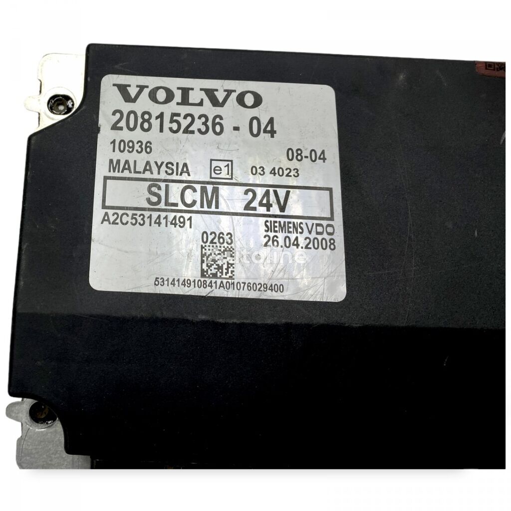 VOLVO,SIEMENS,VDO B12B (01.97-12.11) control unit for Volvo B6, B7, B9, B10, B12 bus (1978-2011)