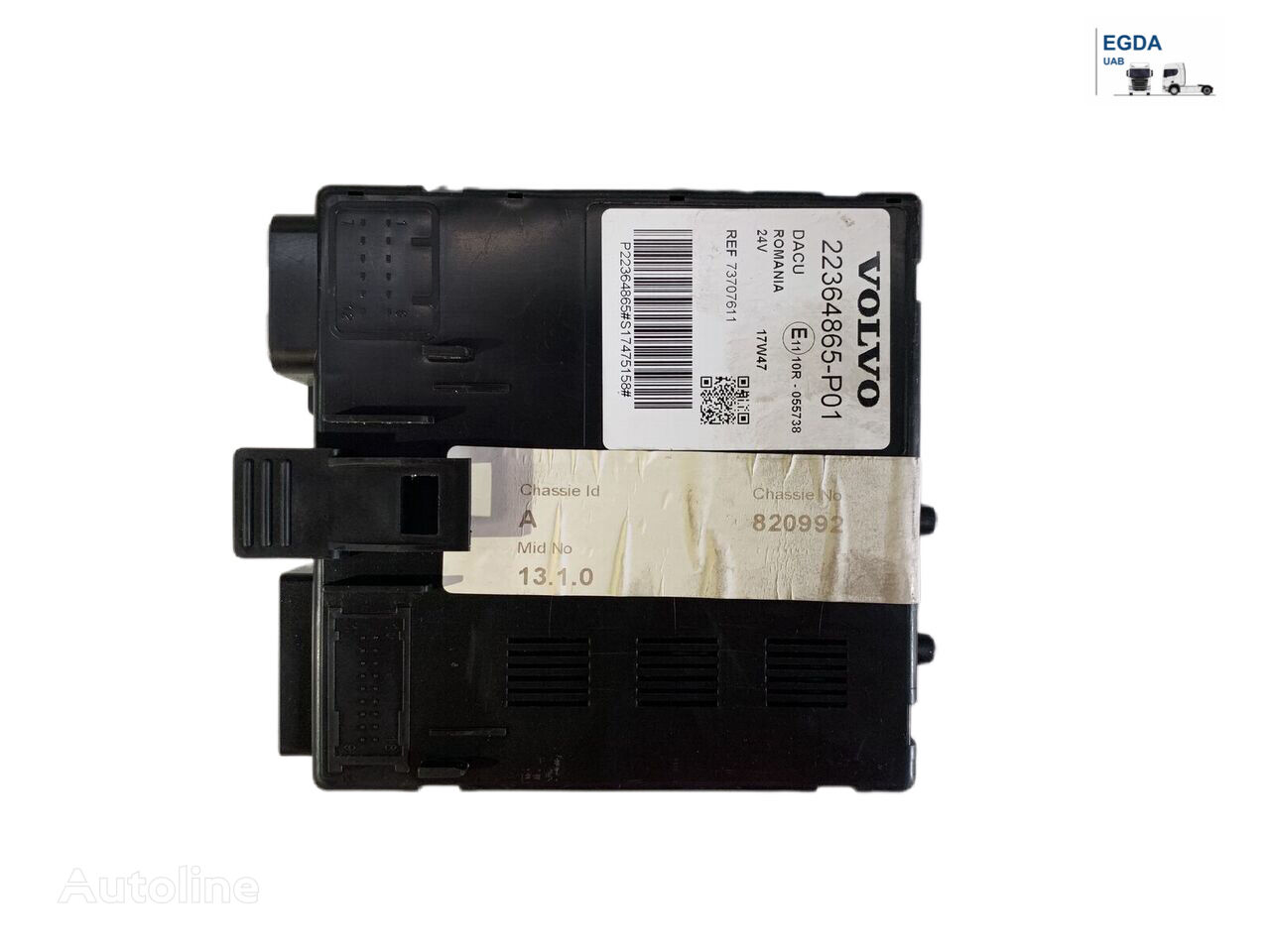 control unit for Volvo FH 4 truck tractor