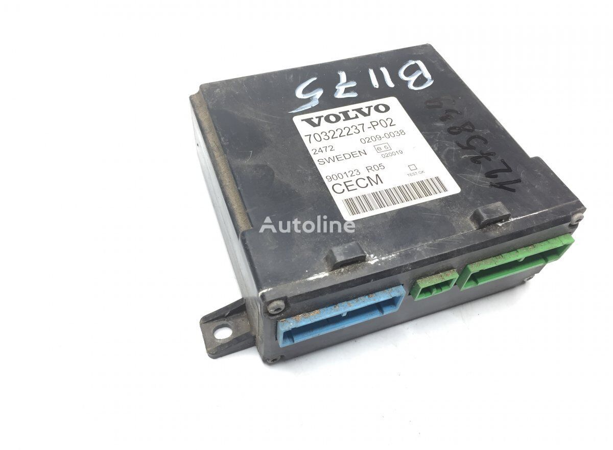 Volvo B12B (01.97-12.11) 70322237-P02 control unit for Volvo B6, B7, B9, B10, B12 bus (1978-2011)