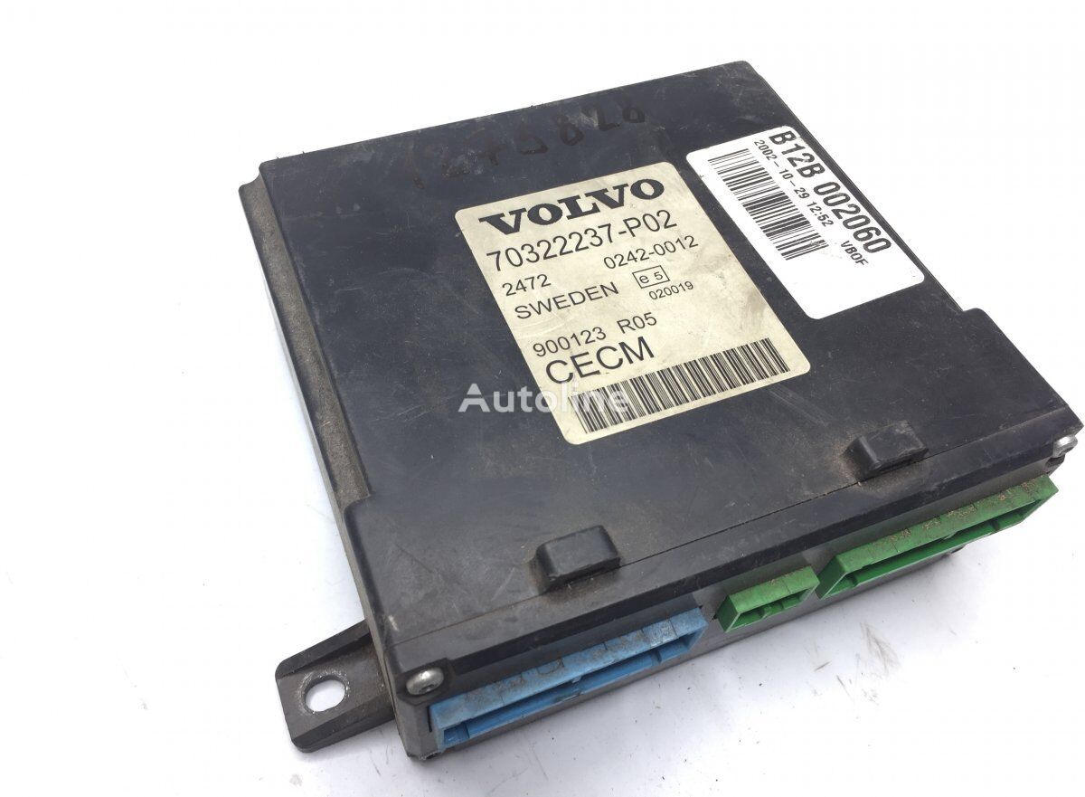 Volvo B12B (01.97-12.11) 70322237-P02 control unit for Volvo B6, B7, B9, B10, B12 bus (1978-2011)