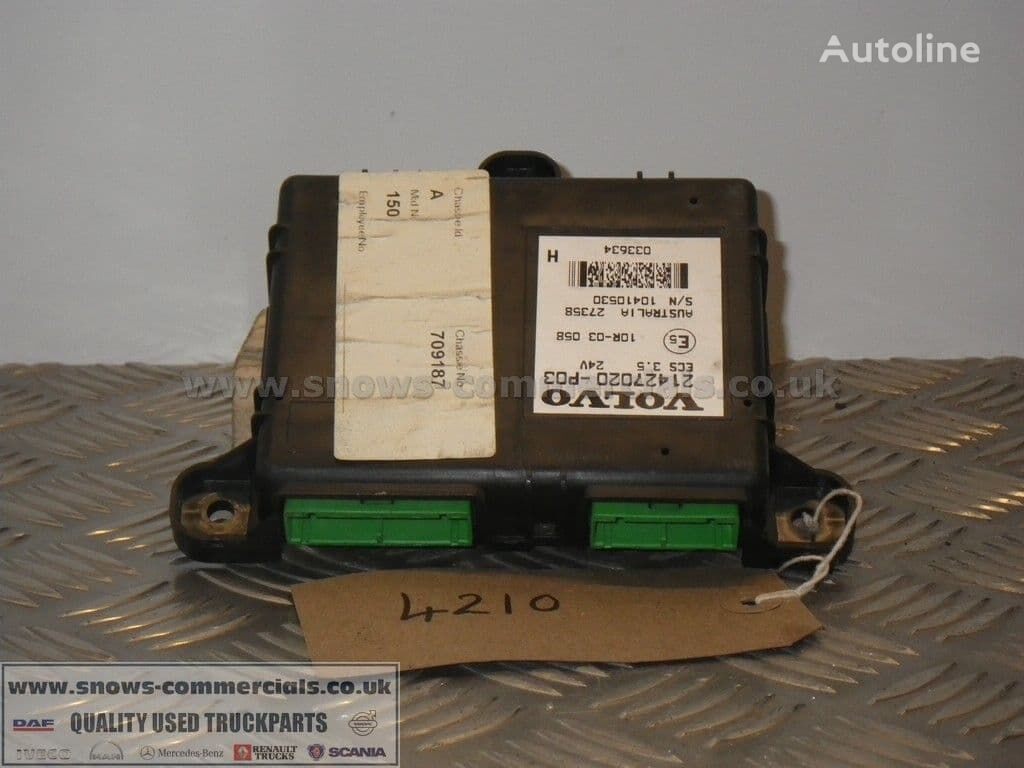 centralina Volvo ECS 3.5 ECU 21427020-P03 para camião Volvo FM