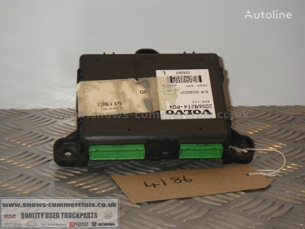 Volvo ECS III ECU 20569214-P04 besturingseenheid voor Volvo FM vrachtwagen