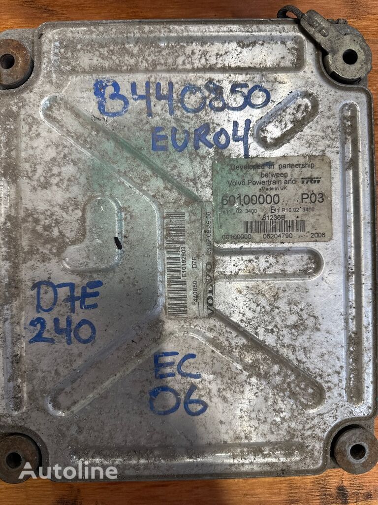 Volvo ECU 60100000 PO3 kontrolenhed til lastbil