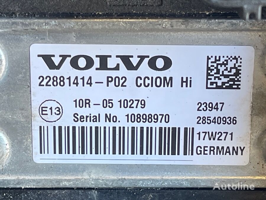 блок за управление Volvo ECU CCIOM 22881414 22881414 за камион