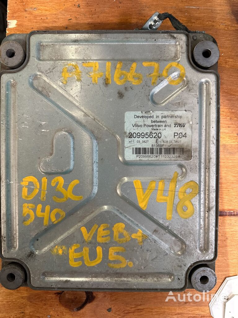 unité de commande Volvo ECU PO4 20995620 pour camion