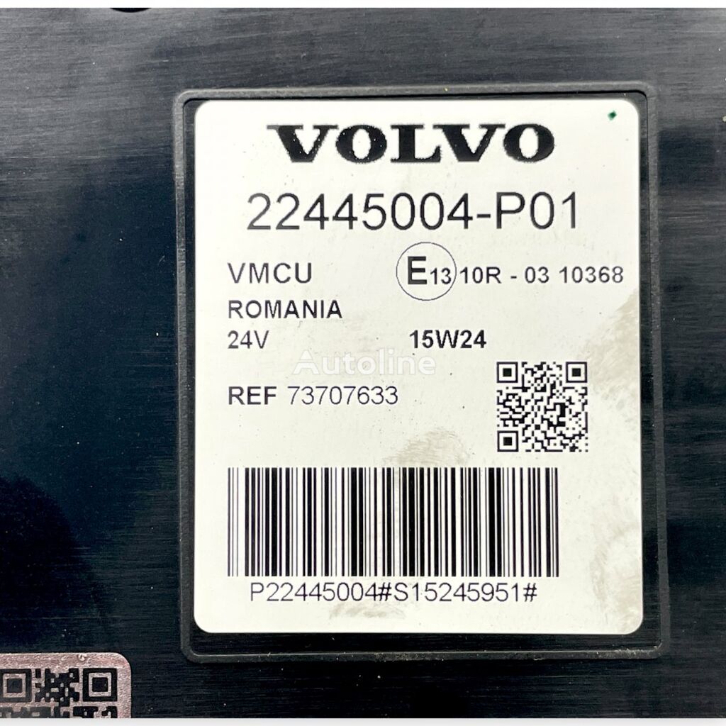 unité de commande Volvo FH (01.12-) pour tracteur routier Volvo FH, FM, FMX-4 series (2013-)