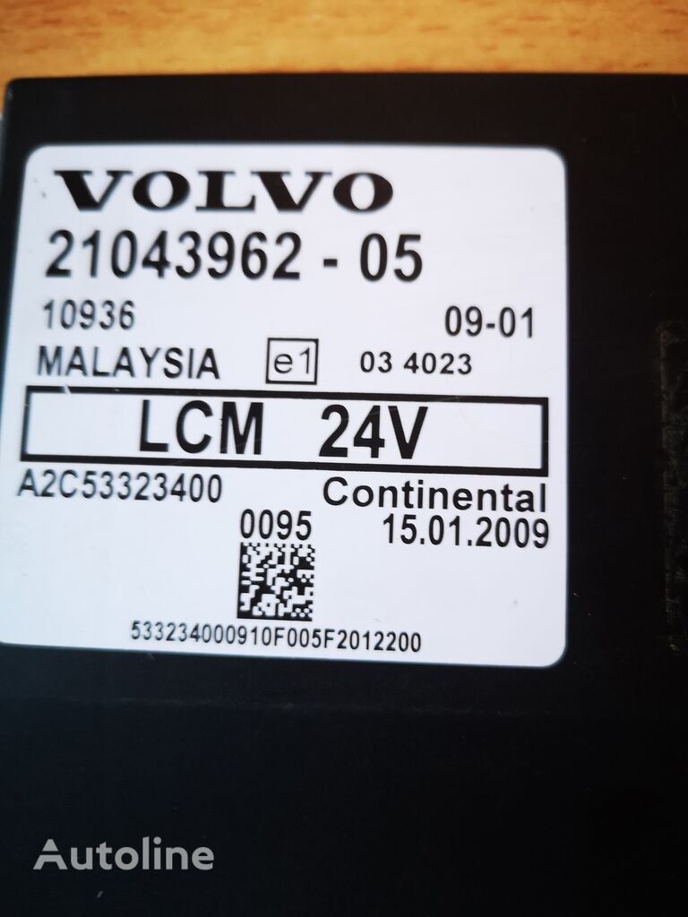 وحدة التحكم Volvo LCM 21043962-05 لـ الشاحنات Volvo FM9 , 21043962-05