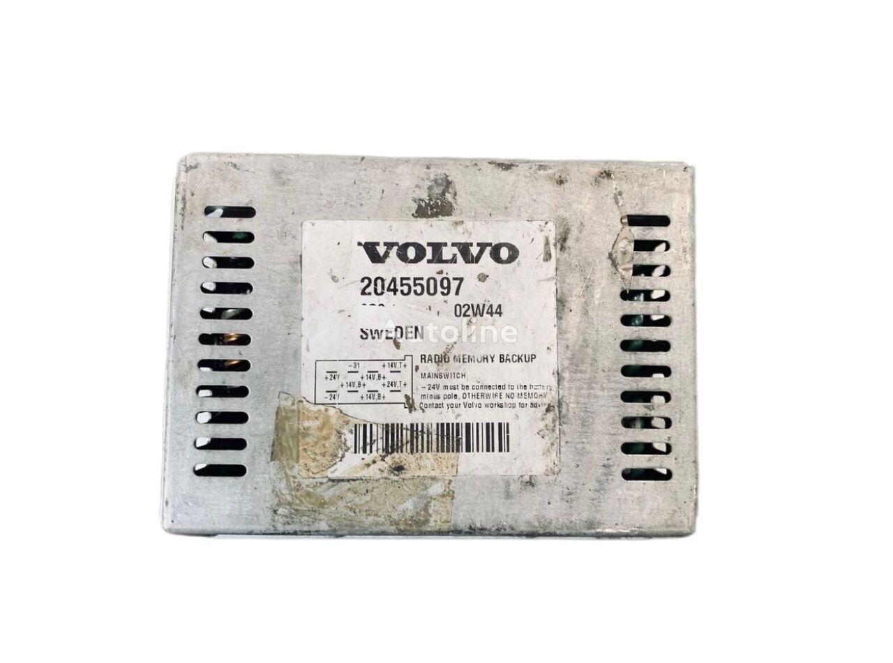 Volvo Radio Memory Backup 20455097 control unit for truck