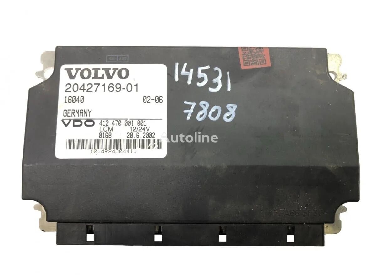 đơn vị điều khiển Volvo Unitate de Control Volvo 412 470 001 001 20427169-01 dành cho xe tải VDO LCM