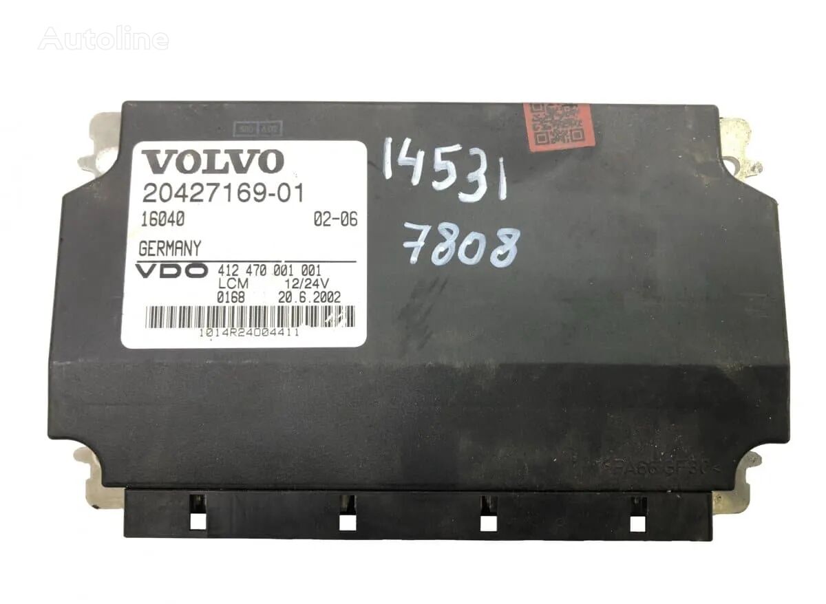 Volvo Unitate de Control Volvo 412 470 001 001 20427169-01 unidad de control para VDO LCM camión