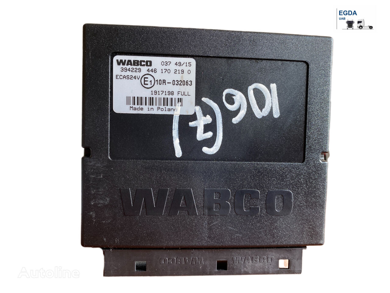 WABCO control unit for DAF truck tractor