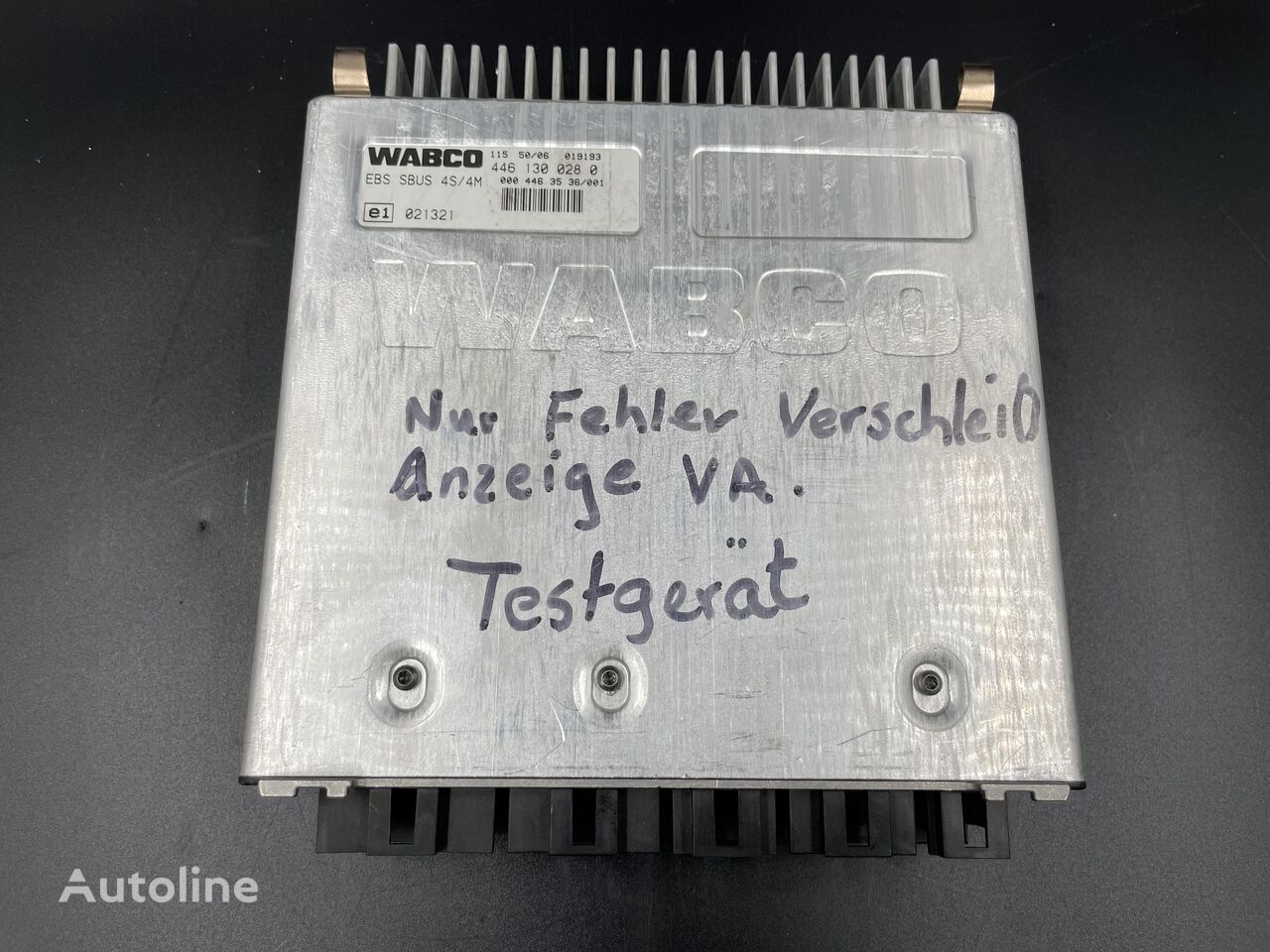 WABCO 4S/4M, 446 130 unidad de control para autobús