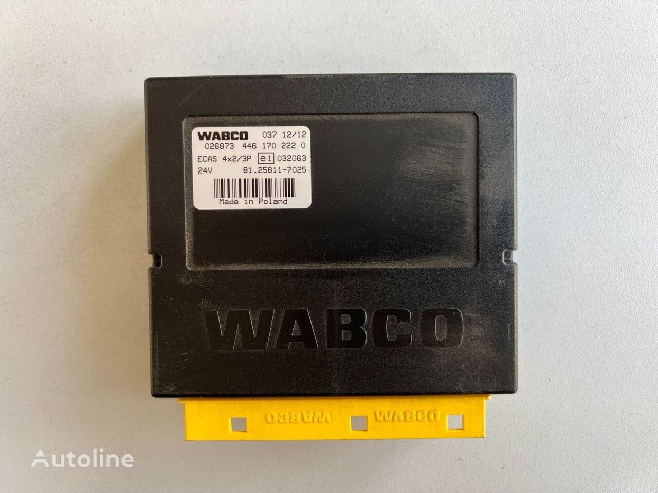 WABCO ECAS control unit for MAN truck