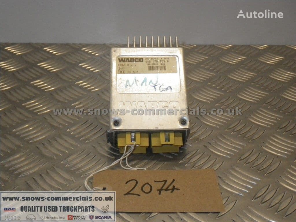 WABCO ECAS ECU 81.25811-7009 besturingseenheid voor MAN TGA vrachtwagen