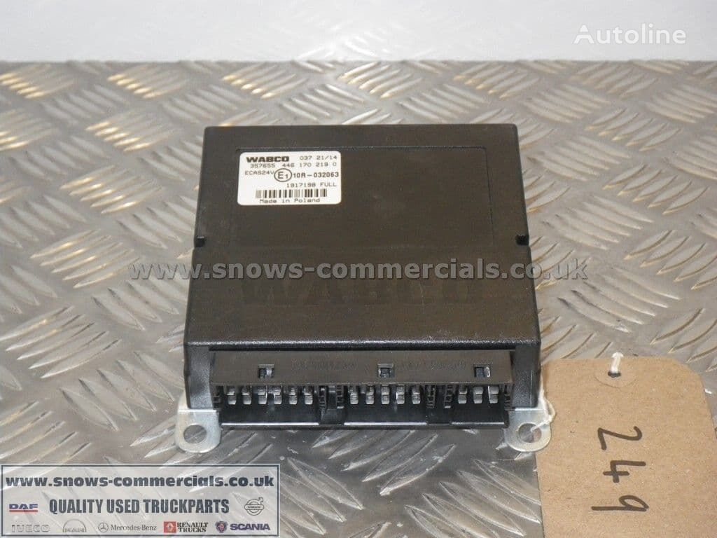 unité de commande WABCO ECAS ECU Daf 1917198 1917198 pour camion DAF