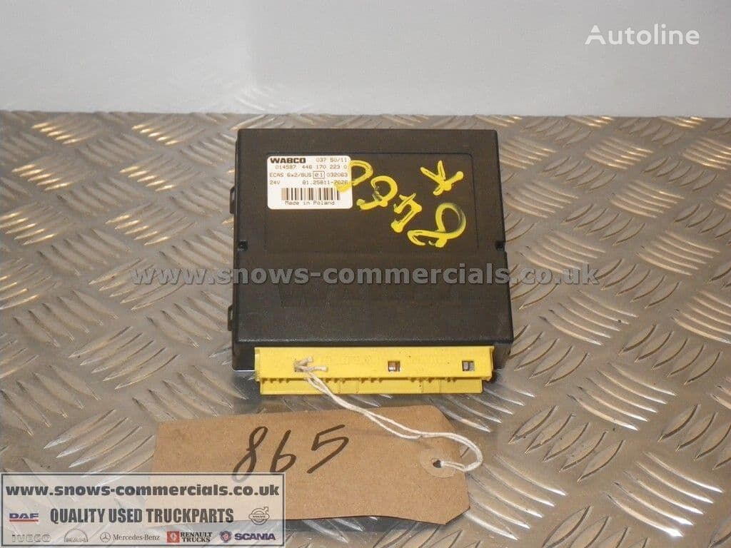 WABCO ECAS ECU MAN 81.25811-7026 unidad de control para MAN TGX 2012 camión