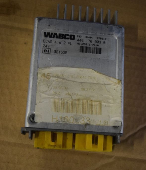 unité de commande WABCO KASETA ECAS 81.258117010 pour camion MAN TGA