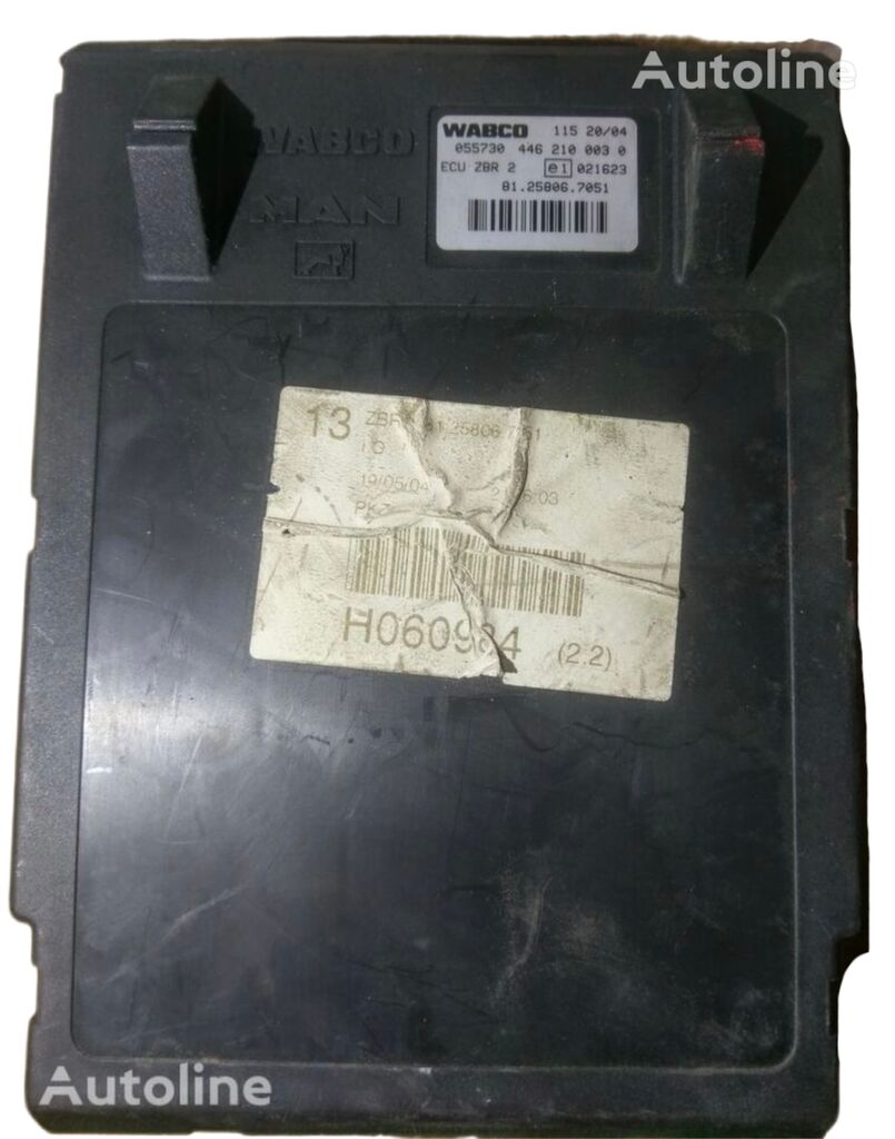 блок управления WABCO MAN ECU 81.25806.7051 446210003 для тягача MAN