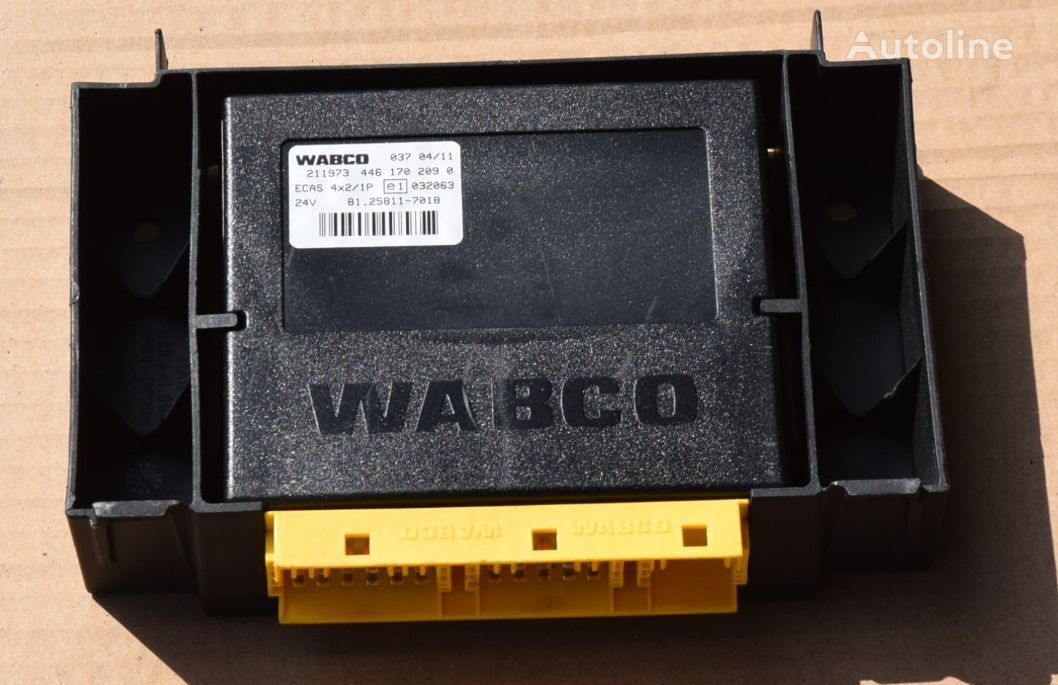 WABCO STEROWNIK ECAS 81.25811-7018 control unit for MAN TGX TGA TGS  truck