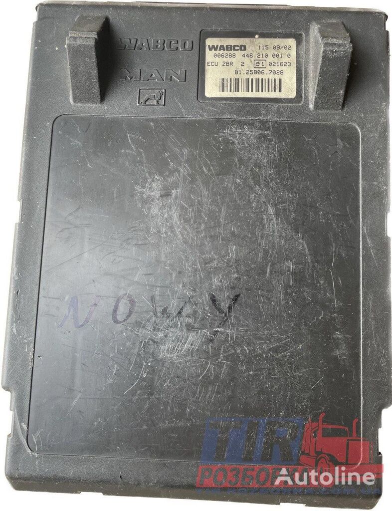 MAN TGA, TGL, TGS, TGX vetopöytäauto WABCO Blok upravlinnia ECU ZBR MAN TGX/TGL/TGA/TGS 81258067028 ohjausyksikkö