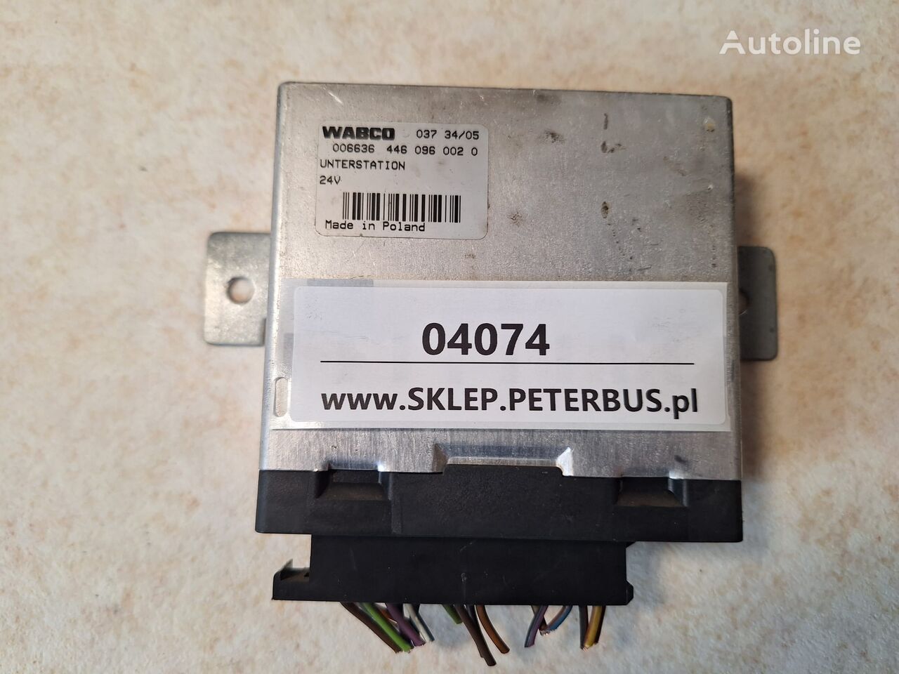 WABCO numer 446 096 002 0 unidad de control para Bova Futura EURO  autobús