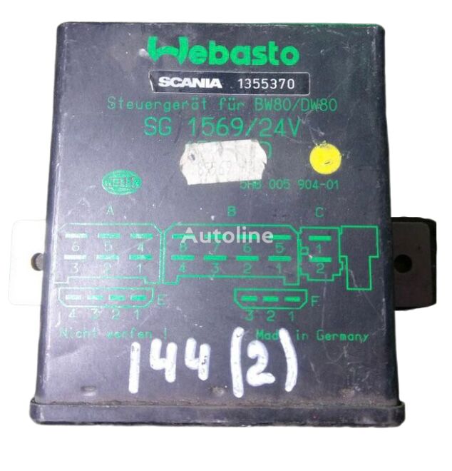 Webasto BW80/DW80 SG1569 1355370 control unit for Scania truck tractor