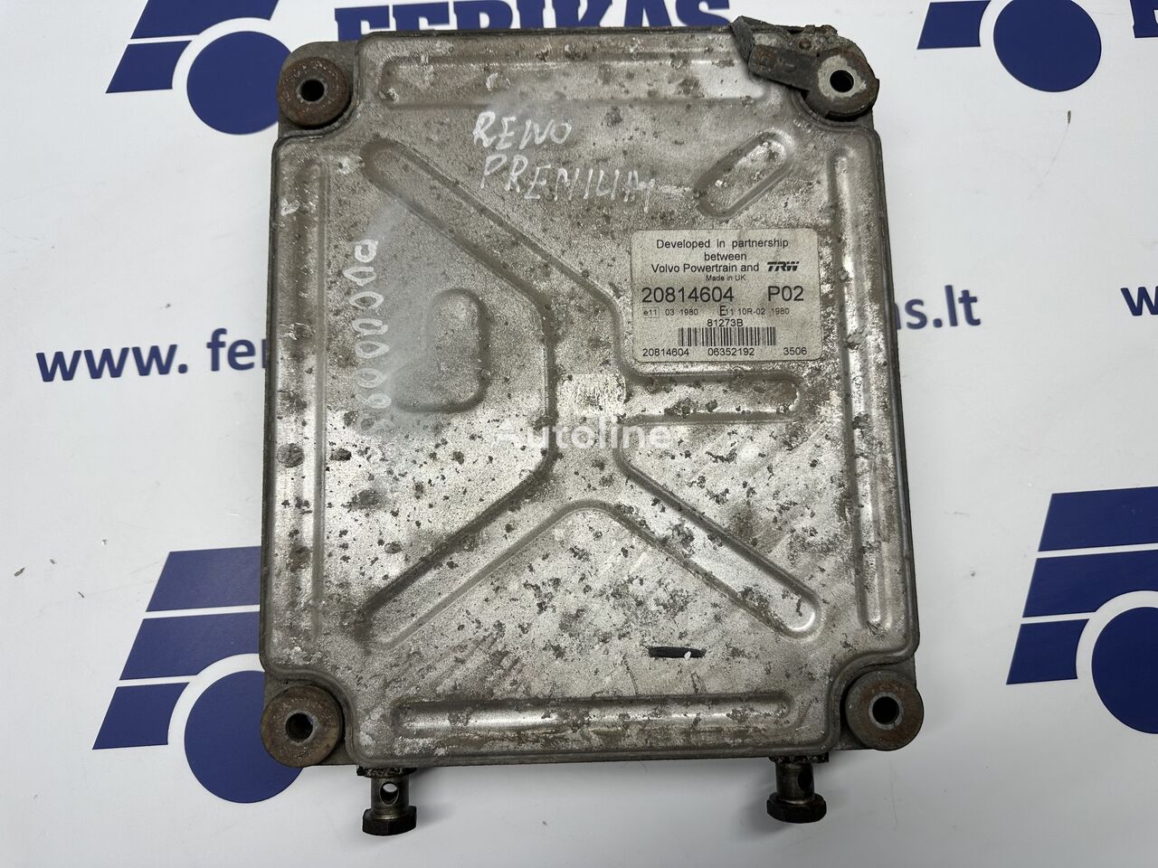 juhtimisplokk engine control unit ECU tüübi jaoks sadulveoki Volvo