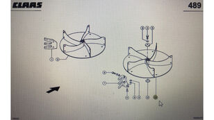 ventilaator 0007979830 tüübi jaoks teraviljakombaini Claas  Lexion 580