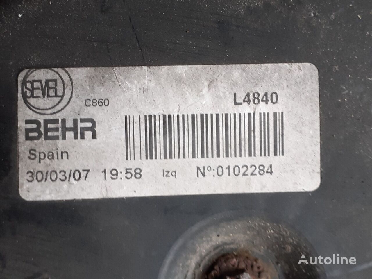 Behr 2.2 HDi 120 cooling fan for Citroen JUMPER Furgon cargo van - Autoline