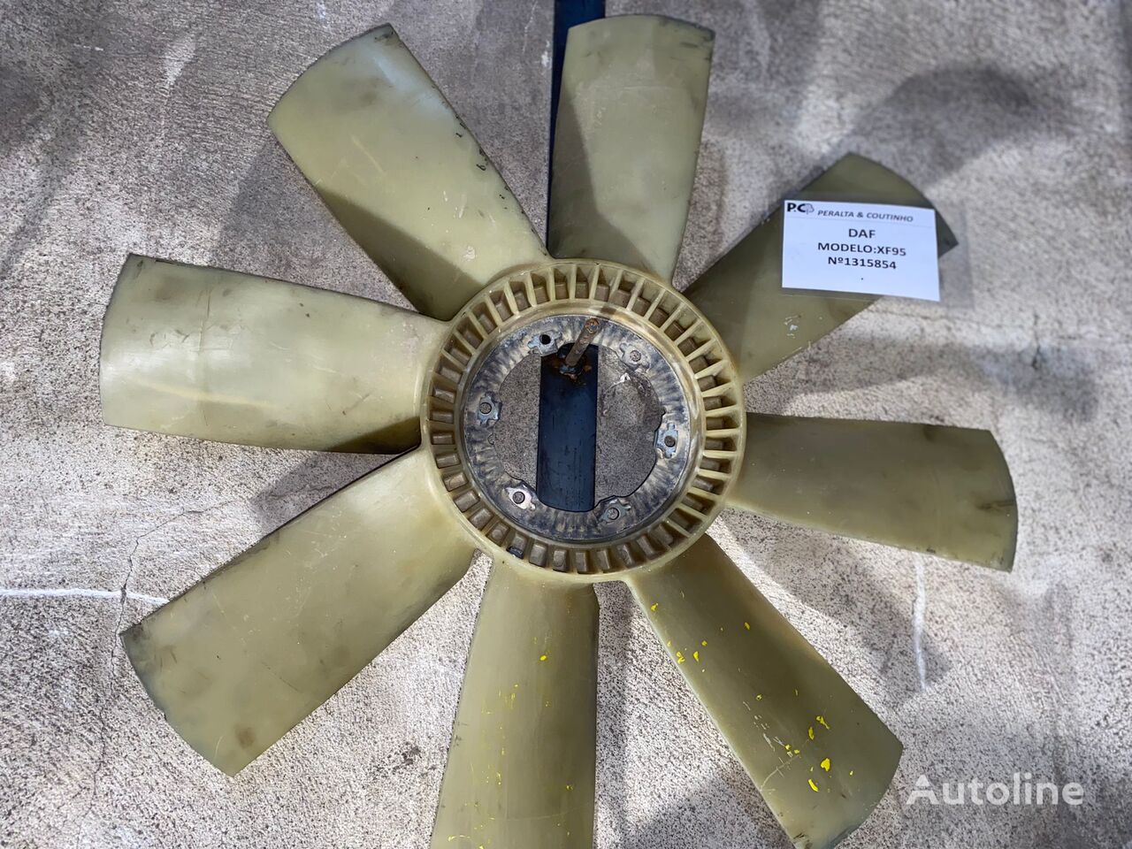 DAF CF Pás do Ventilador CF 1300519 cooling fan for DAF XF CF truck