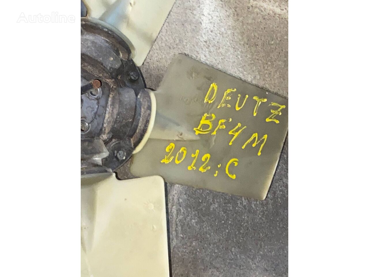 ventilator Deutz : BF4M2012C Ventilador com Cubo DZ001002U za tovornjak Deutz