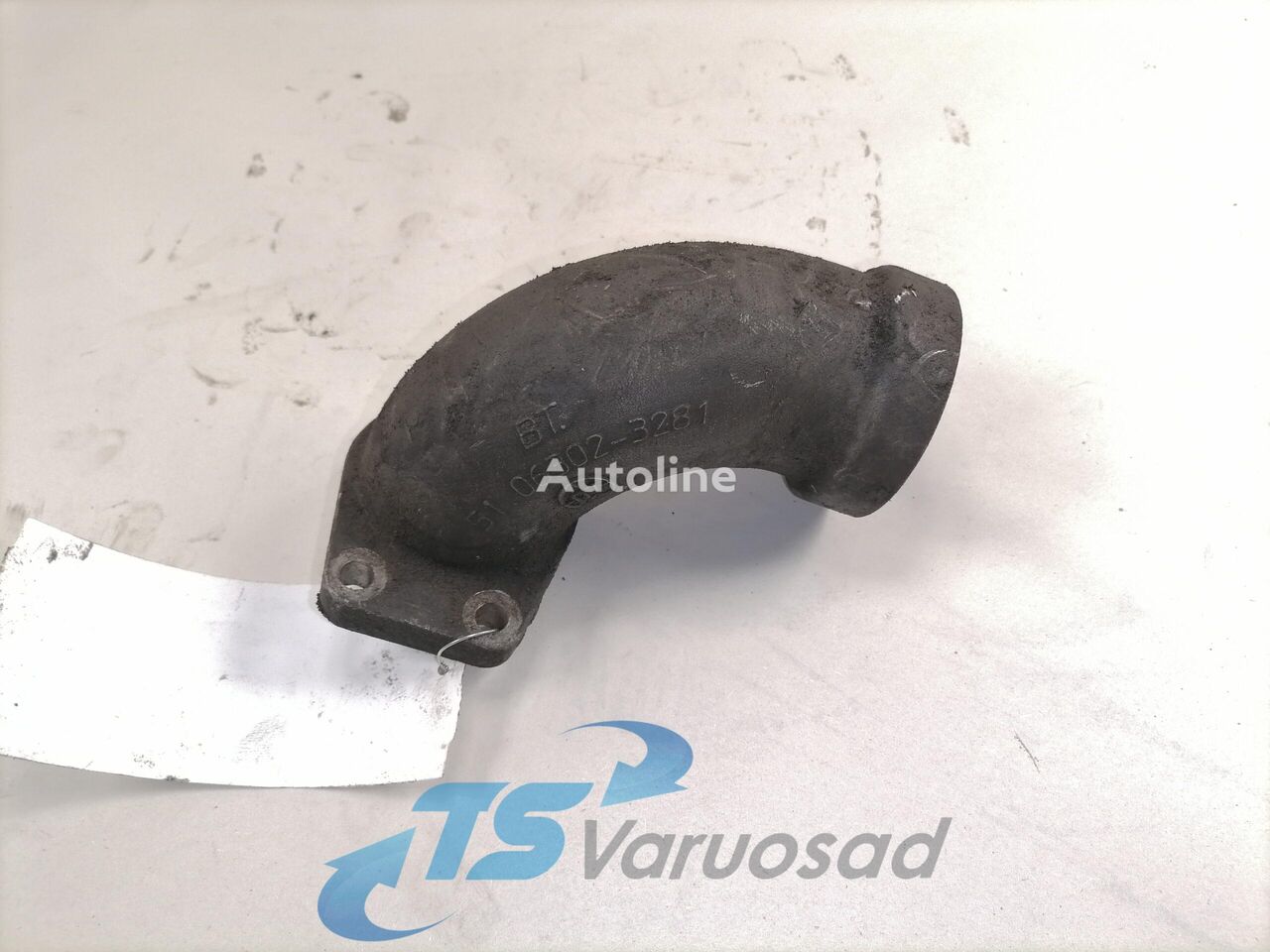 tuyau de refroidissement MAN Coolant pipe 51063023281 pour tracteur routier MAN