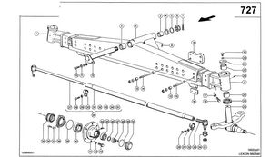 Claas 0006698430 countershaft for Claas Lexion 560  grain harvester