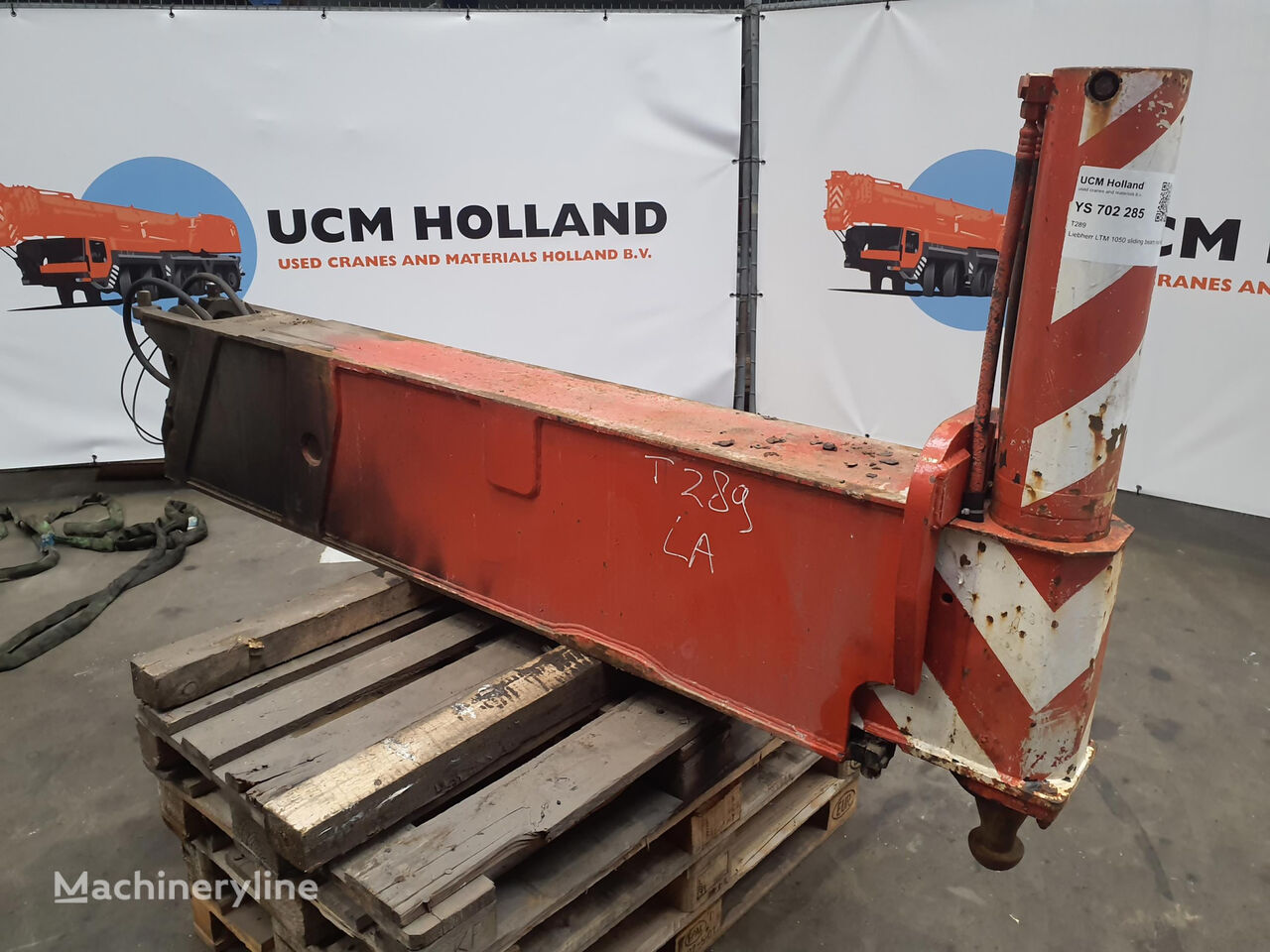 Liebherr LTM 1050 sliding beam rear left kranarm til Liebherr LTM 1050 mobilkran