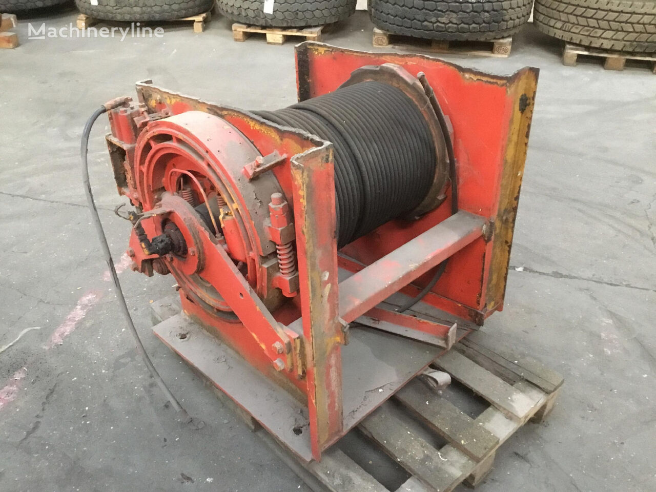 Kato NK 350 winch crane winch for Kato NK 350 mobile crane